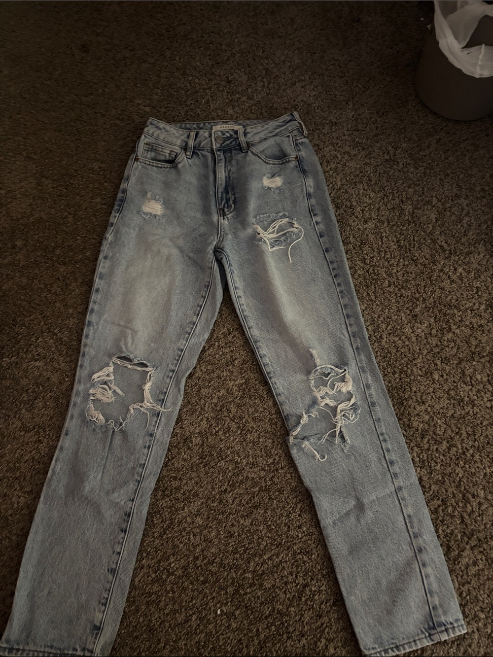 PacSun Light Blue Acid Wash Denim Jeans